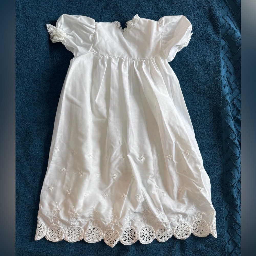 Vintage Madonna  Christening Clothes.